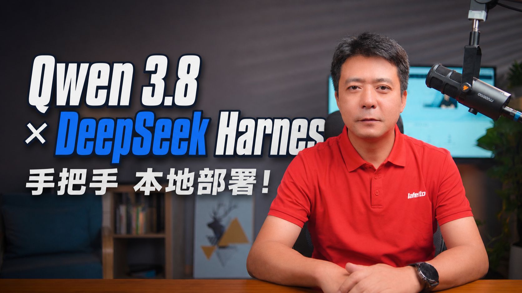 普通人也能玩本地大模型！千问3.8 27B+DeepSeek Harness安装教程