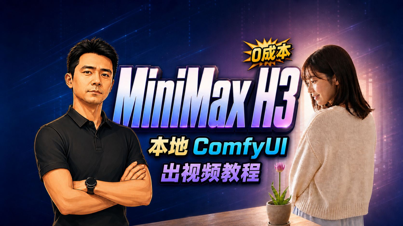 告别付费API！本地零成本MiniMax H3国产开源视频模型部署全流程